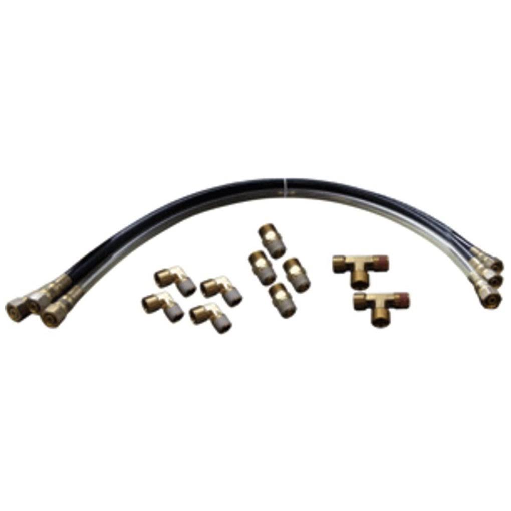 SI-TEX Autopilot Hydraulic Steering Installation Kit w-Hoses u0026 Fittings