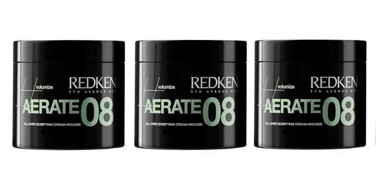 Redken Aerate 08 All-Over Bodifying Cream Mousse, 3.2 Ounce- Pack of 2